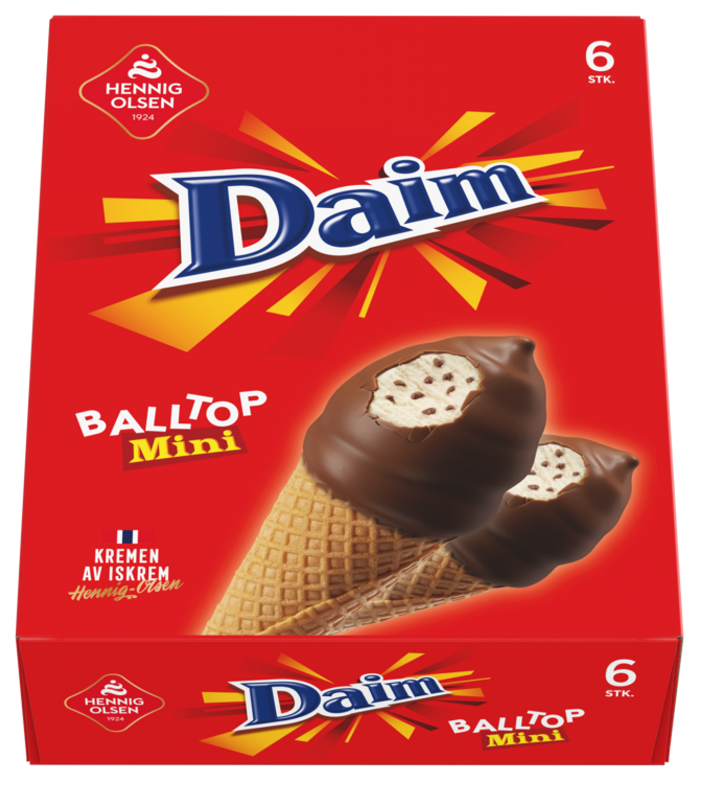 Daim Balltop Mini 6 Stk