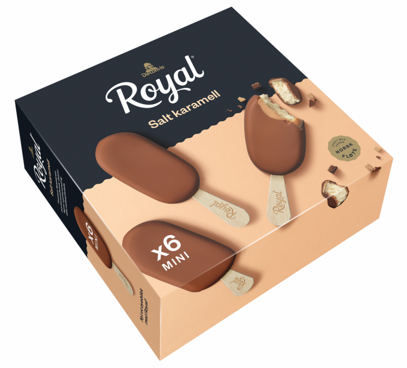 Royal Salt Karamell Mini 6 stk