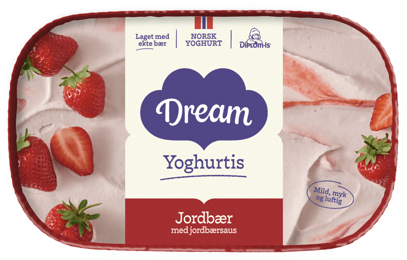 Dream Jordbær 640ml