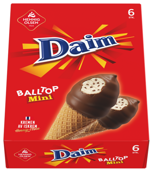 Daim Balltop Mini 6 Stk