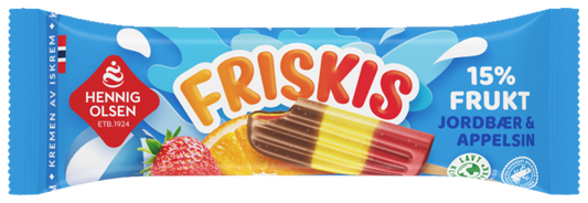 Friskis Jordbær/appelsin