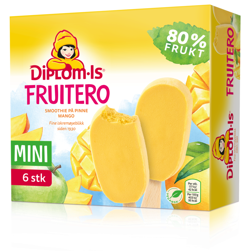 Fruitero 80% Mango 6 stk
