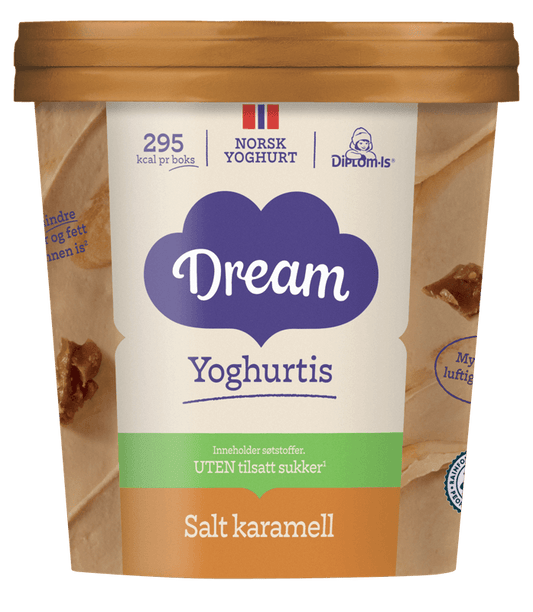 Dream Karamell uten tilsatt sukker 450ml