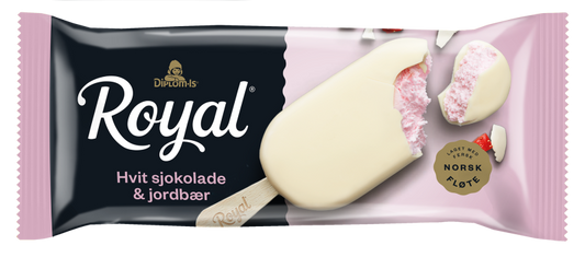 Royal Hvit Sjokolade & Jordbær